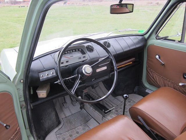 interior de coches antiguos